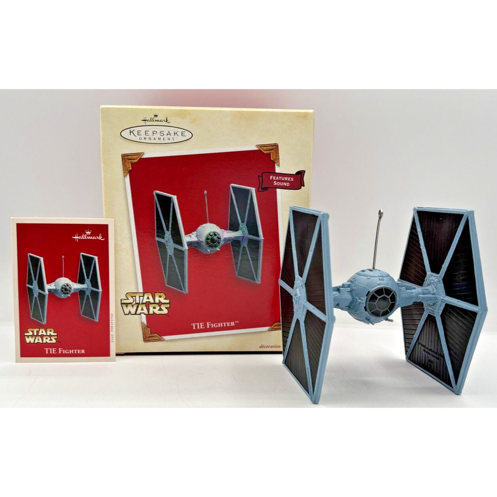 Hallmark‎ Keepsake Ornament TIE Fighter Star Wars 2003 U242